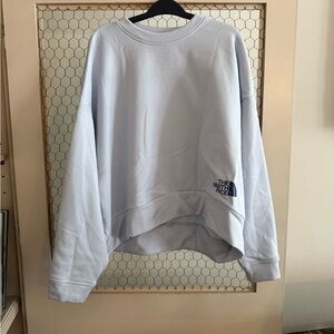 The North Face Light Blue Sweatshirt